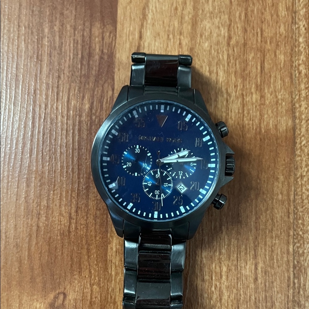 Michael Kors | Black and Blue Watch - Picture 3 of 3